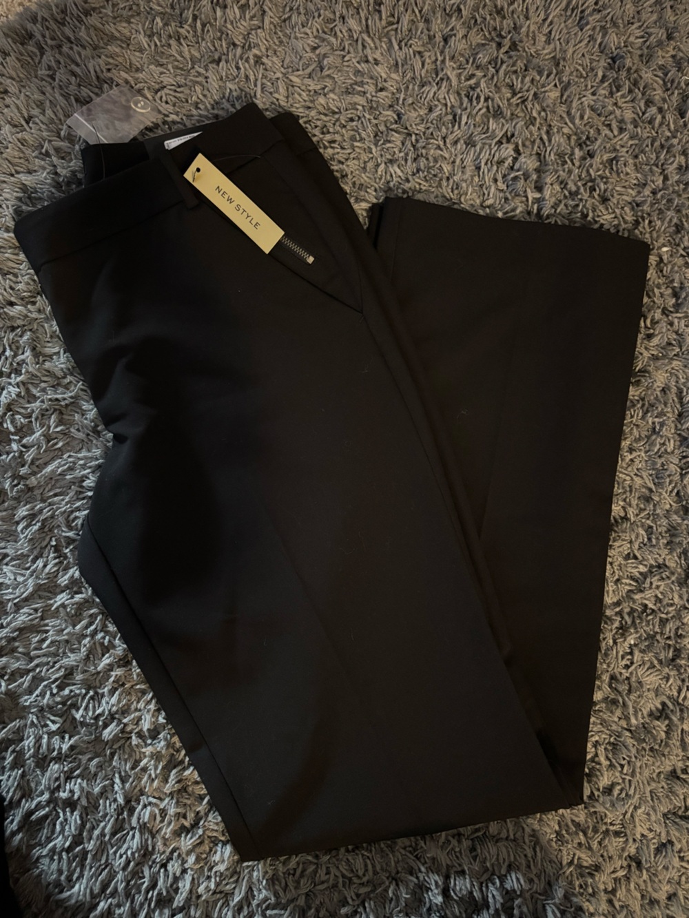 Worthington Black Slim Fit Trousers